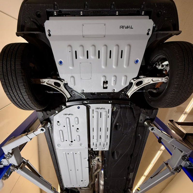 Ford Maverick Skid Plate - Passenger Underside - Rival 4x4 - Aluminum - `22-`26